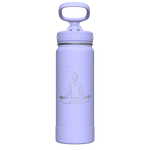 Actives Water Bottle With Straw Lid - customized