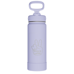 Actives Water Bottle With Straw Lid - customized