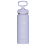 Actives Water Bottle With Straw Lid - customized