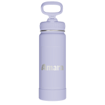 Actives Water Bottle With Straw Lid - customized