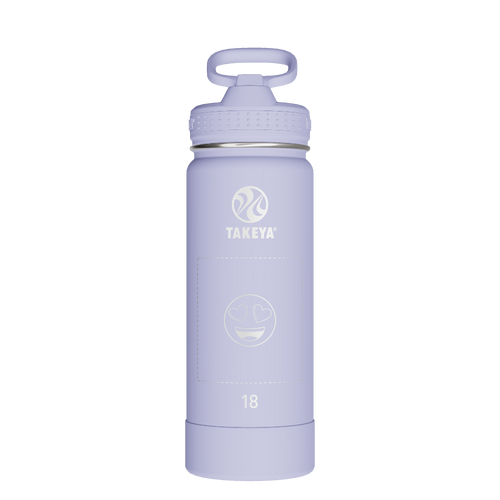 Actives Water Bottle With Straw Lid - customized