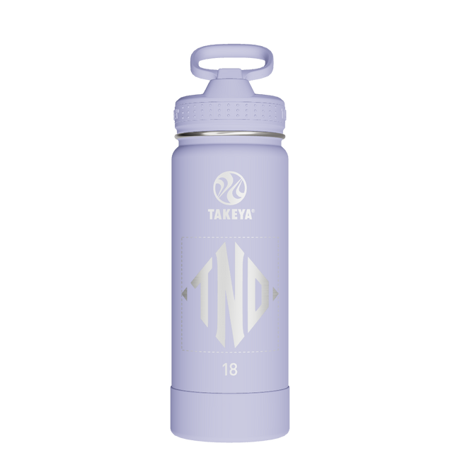 Actives Water Bottle With Straw Lid - customized