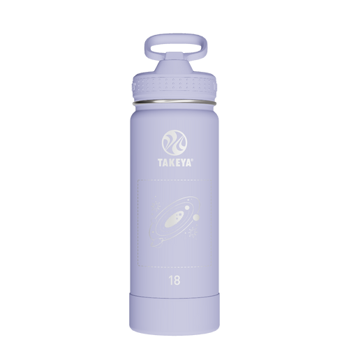 Actives Water Bottle With Straw Lid - customized