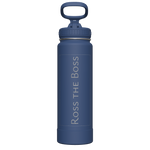 Actives Water Bottle With Straw Lid - customized