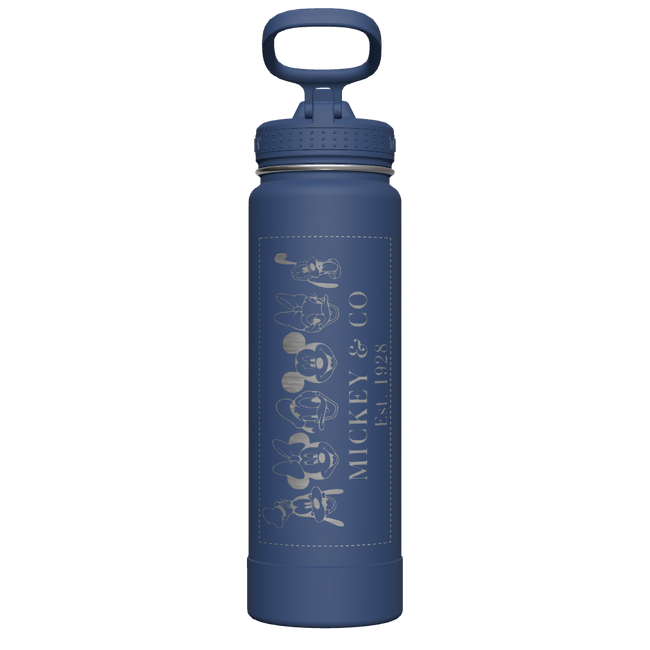 Actives Water Bottle With Straw Lid - customized