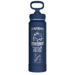 Actives Water Bottle With Straw Lid - customized