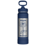 Actives Water Bottle With Straw Lid - customized