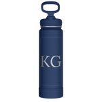 Actives Water Bottle With Straw Lid - customized