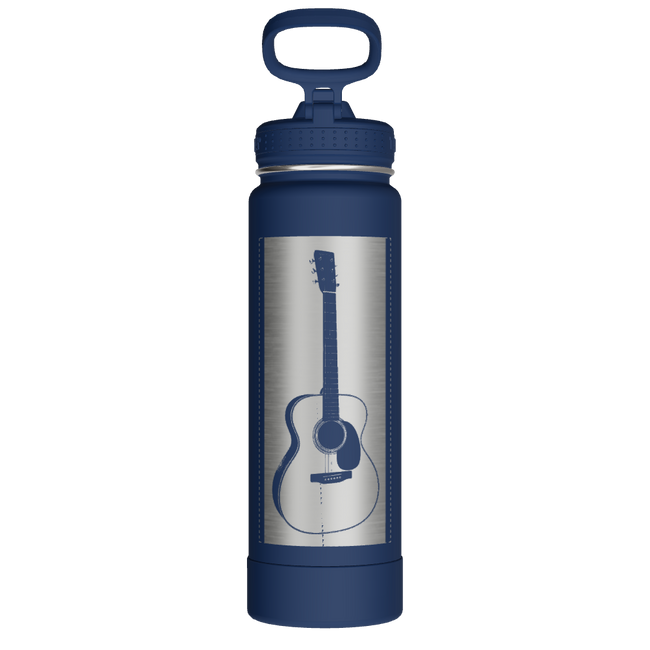 Actives Water Bottle With Straw Lid - customized