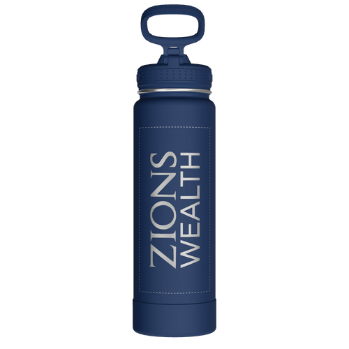 Actives Water Bottle With Straw Lid - customized