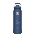 Actives Water Bottle With Straw Lid - customized