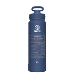 Actives Water Bottle With Straw Lid - customized