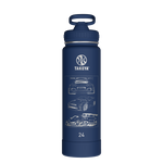 Actives Water Bottle With Straw Lid - customized