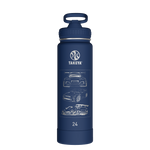 Actives Water Bottle With Straw Lid - customized