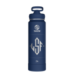 Actives Water Bottle With Straw Lid - customized