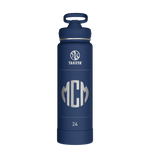 Actives Water Bottle With Straw Lid - customized