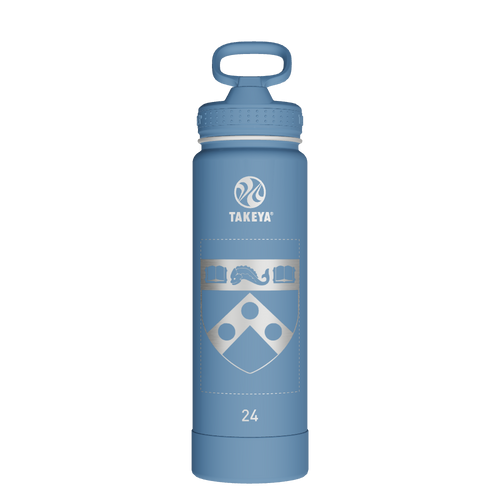 Actives Water Bottle With Straw Lid - customized