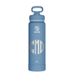 Actives Water Bottle With Straw Lid - customized