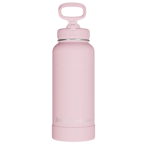 Actives Water Bottle With Straw Lid - customized