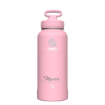 Actives Water Bottle With Straw Lid - customized