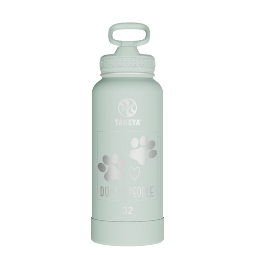 Actives Water Bottle With Straw Lid - customized