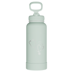 Actives Water Bottle With Straw Lid - customized