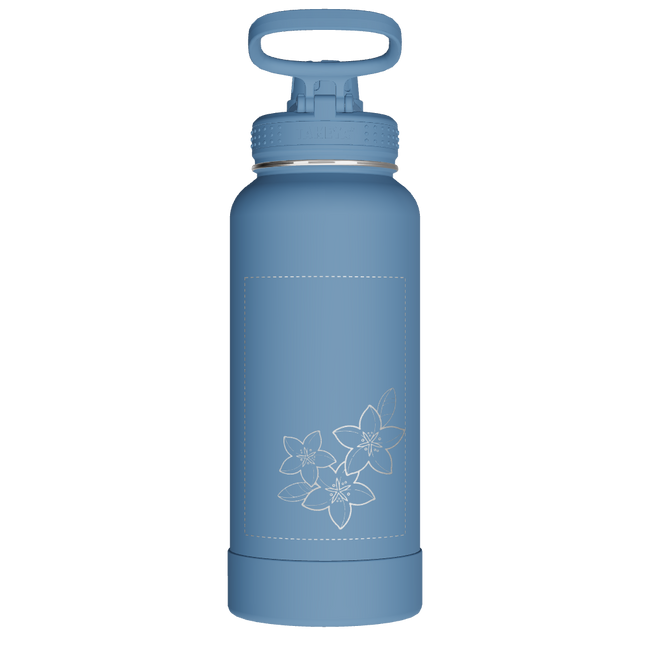 Actives Water Bottle With Spout Lid - customized