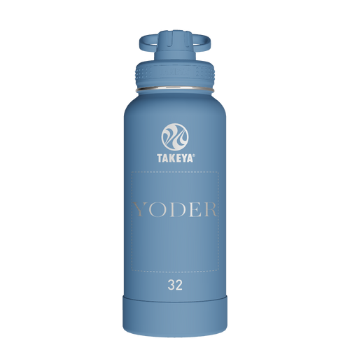 Actives Water Bottle With Spout Lid - customized