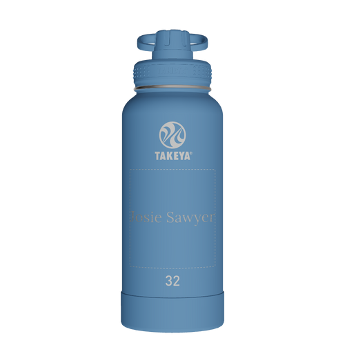 Actives Water Bottle With Spout Lid - customized