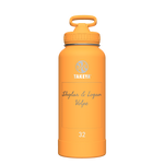 Actives Water Bottle With Straw Lid - customized
