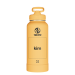 Actives Water Bottle With Straw Lid - customized