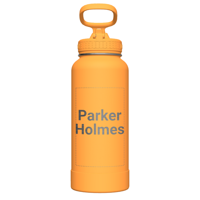 Honeycomb Actives Water Bottle With Straw Lid - customized