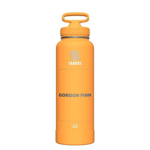 Honeycomb Actives Water Bottle With Straw Lid - customized