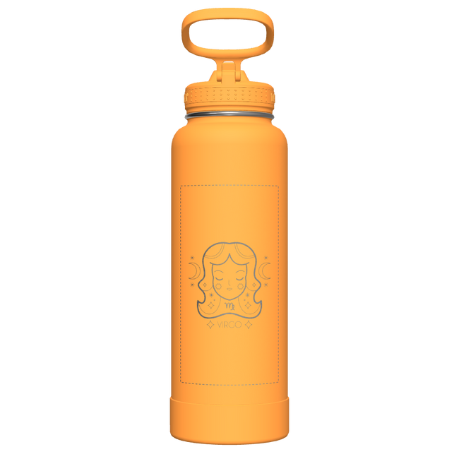 Honeycomb Actives Water Bottle With Straw Lid - customized