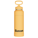 Actives Water Bottle With Straw Lid - customized