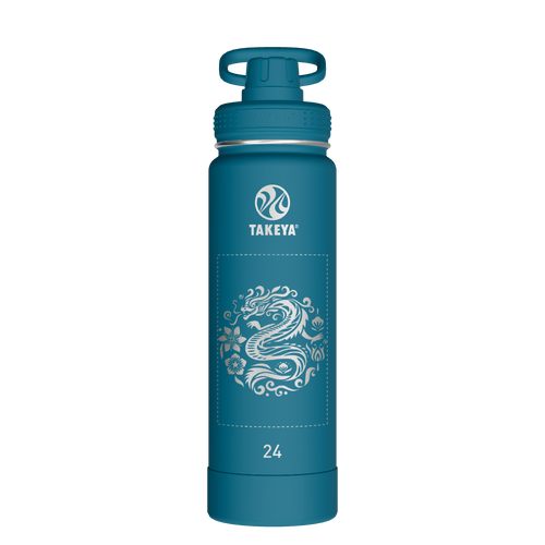 Actives Water Bottle With Spout Lid - customized