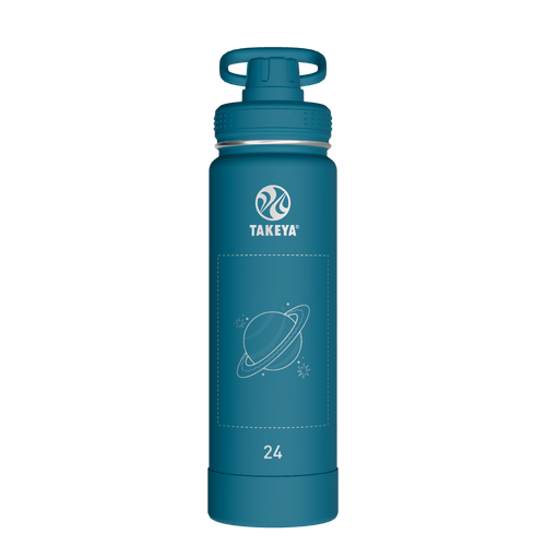 Actives Water Bottle With Spout Lid - customized