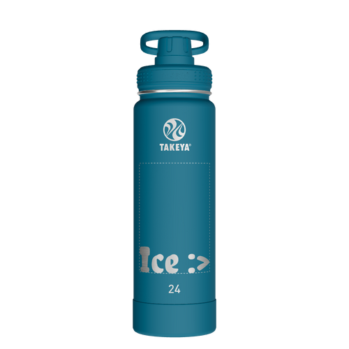 Actives Water Bottle With Spout Lid - customized