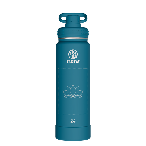 Actives Water Bottle With Spout Lid - customized