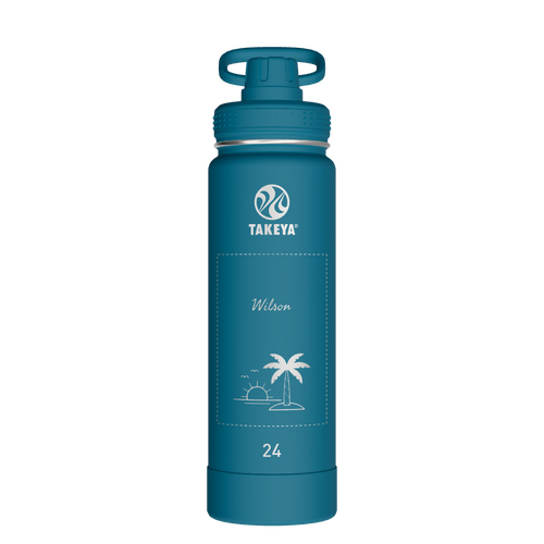 Actives Water Bottle With Spout Lid - customized