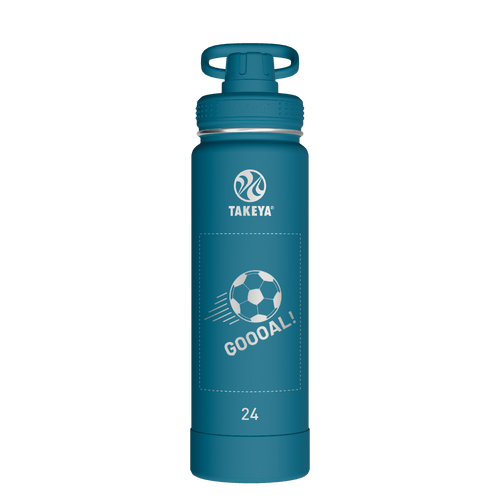Actives Water Bottle With Spout Lid - customized