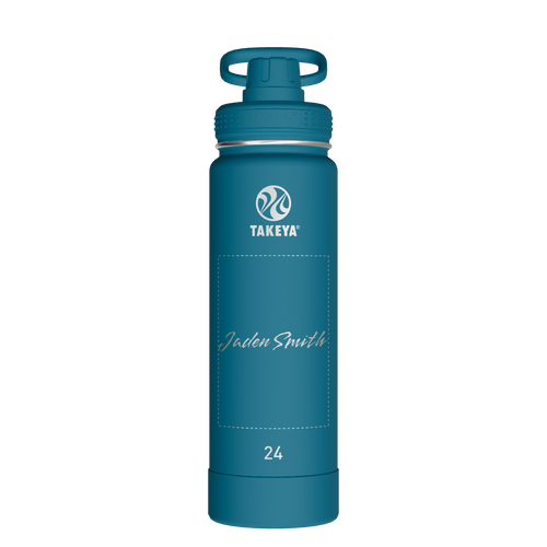 Actives Water Bottle With Spout Lid - customized