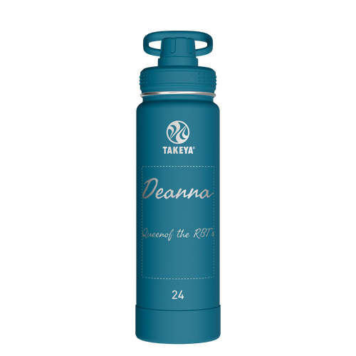 Actives Water Bottle With Spout Lid - customized