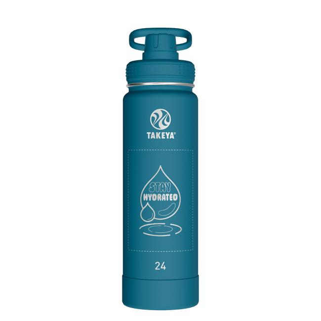 Actives Water Bottle With Spout Lid - customized