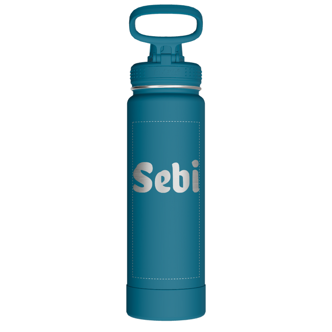 Actives Water Bottle With Spout Lid - customized