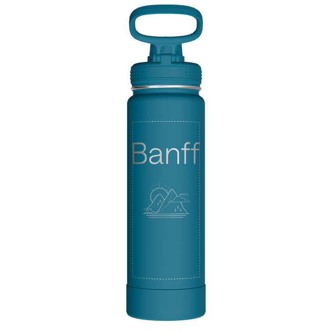 Actives Water Bottle With Spout Lid - customized