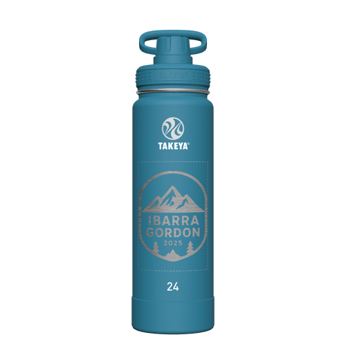 Actives Water Bottle With Spout Lid - customized