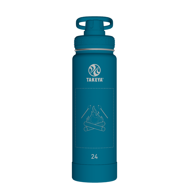 Actives Water Bottle With Spout Lid - customized