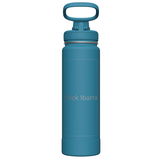 Actives Water Bottle With Spout Lid - customized