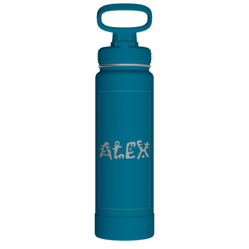 Actives Water Bottle With Spout Lid - customized